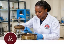 Illustrative image: Geotechnical Laboratory Services